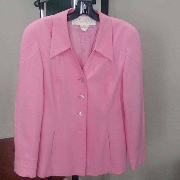 Escada pink suit vtg - Picture 2 of 15